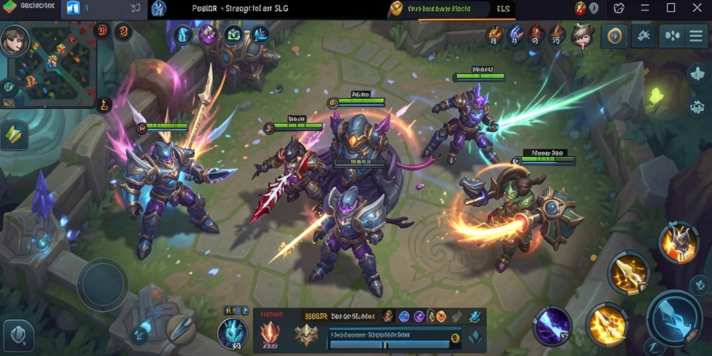 Tampilan gameplay menarik dengan aksi strategi seru.