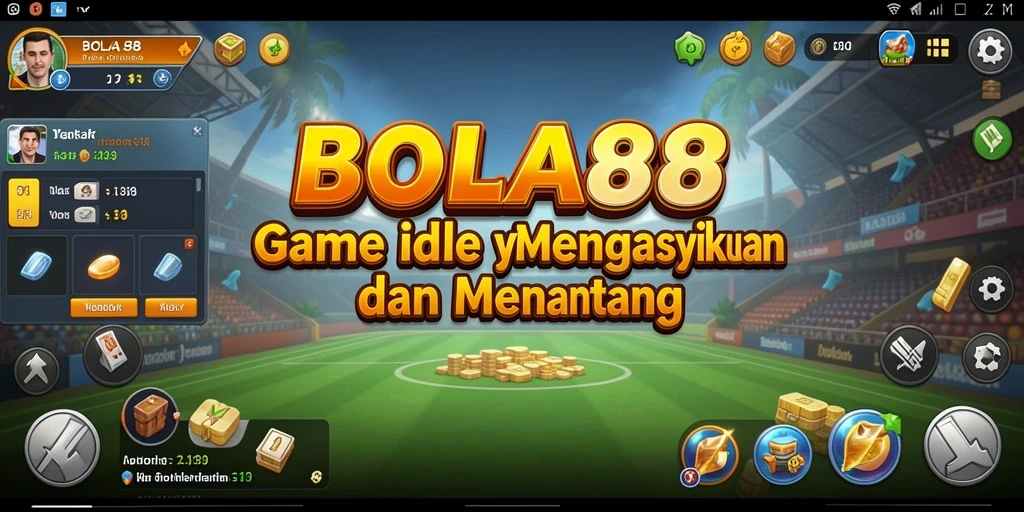 Tampilan gameplay yang menarik di BOLA88 dengan elemen Idle.