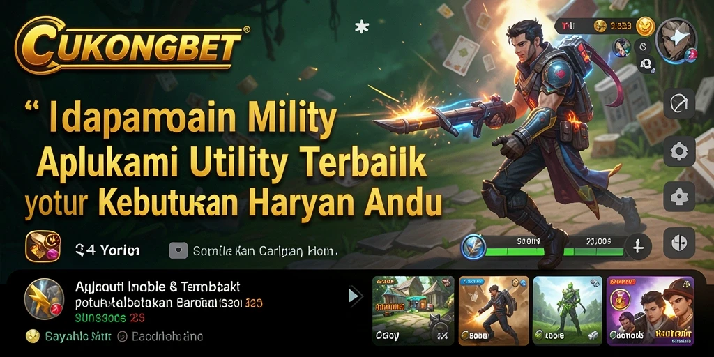 Tampilan antarmuka CUKONGBET yang ramah pengguna dan intuitif.