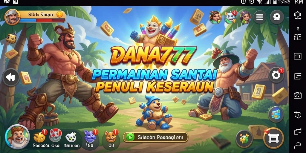 Gameplay DANA777 yang seru dan menantang dalam suasana santai.