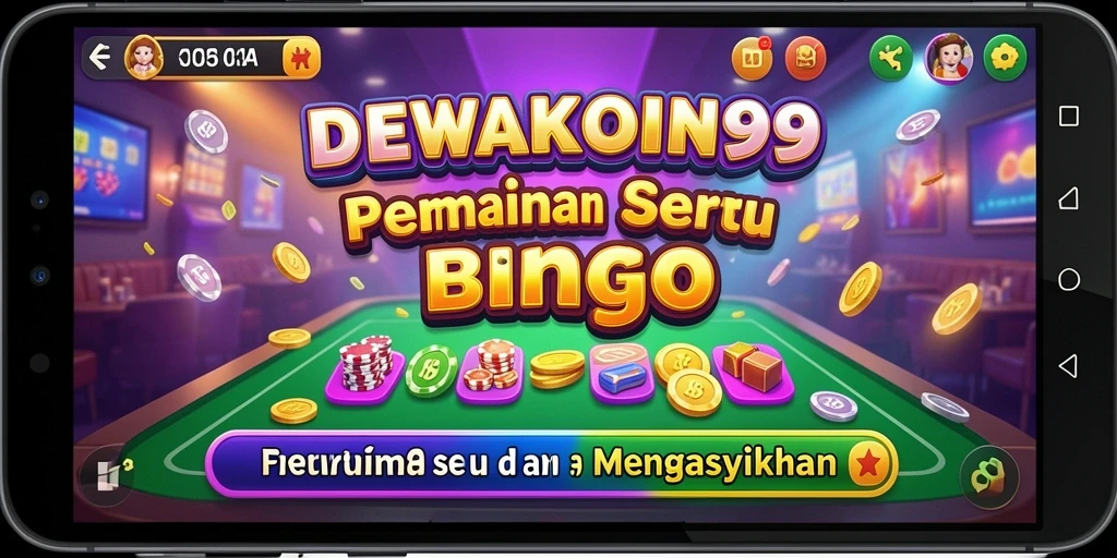 Tampilan gameplay DEWAKOIN99 yang mengasyikkan dan interaktif.