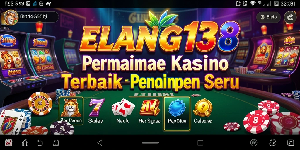 Tampilan menawan dari gameplay ELANG138 Kasino