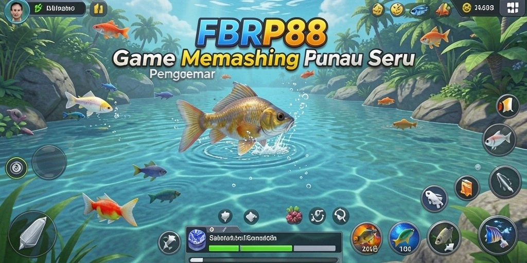 Tampilan menarik dari gameplay memancing di FBRP88.