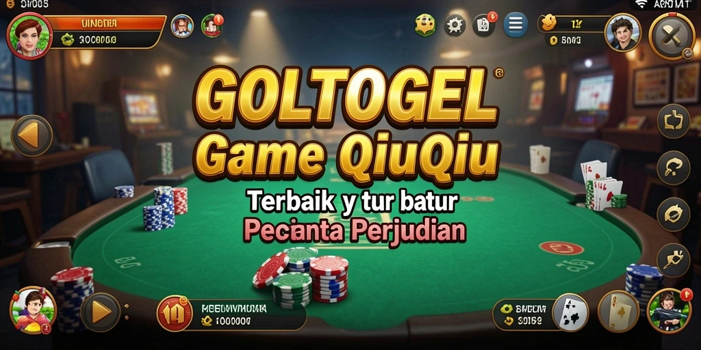 Tampilan gameplay QiuQiu yang seru dan menarik di GOLTOGEL.