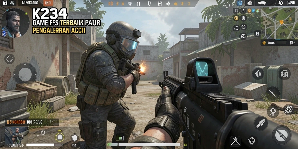 Tangkapan layar gameplay K234 yang mendebarkan dan penuh aksi.