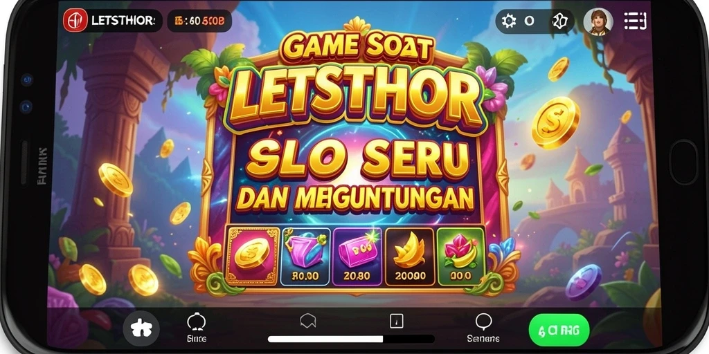 Gameplay LETSTHOR yang seru dan penuh hadiah jackpot.
