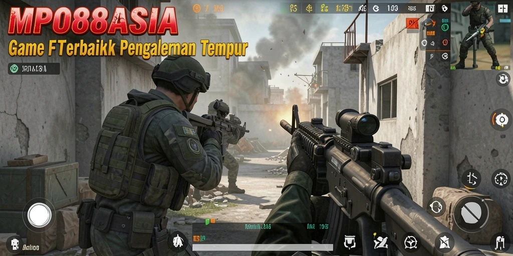 Gameplay mendebarkan dari MPO88ASIA dengan pertempuran yang intens.