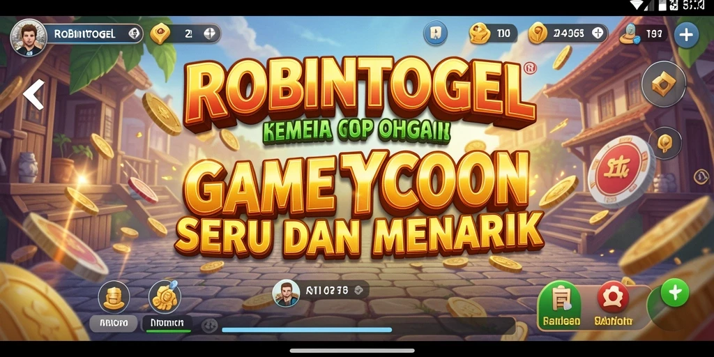 Tampilan menarik dari gameplay ROBINTOGEL yang penuh strategi.