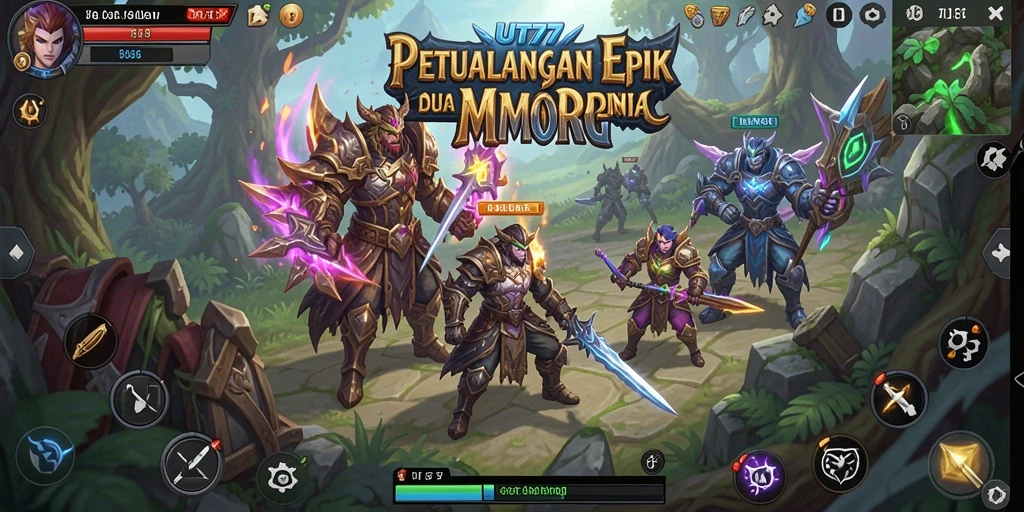 Gameplay seru dan interaksi pemain dalam UT77 yang menakjubkan.