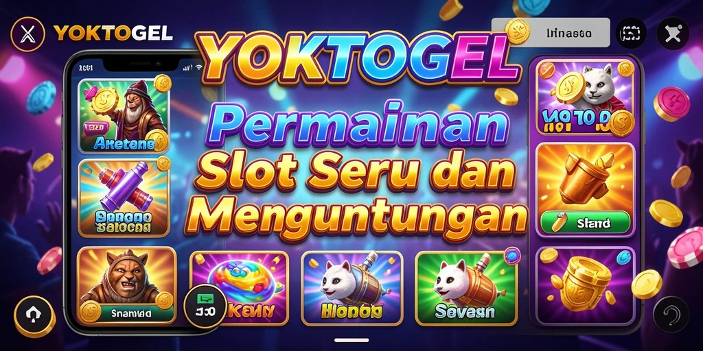 Tampilan gameplay YOKTOGEL yang menarik dan seru.